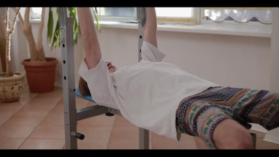 Home Gym turns into real sex grounds for extra cardio - Russian Amateur