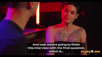 Short-haired latina hottie can't resist hardcore threesome in BDSM manners