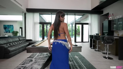 Sensational MILF with big tits lets him fuck her with legs spread