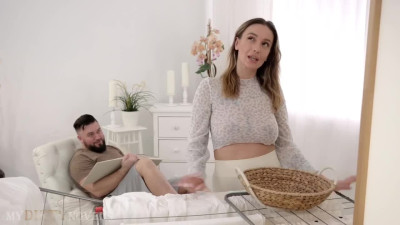 Burning slut Mary Frost gets really turned on during blowjob and is ready for anal creampie.